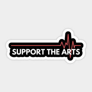 Support The Arts 2020 Sticker